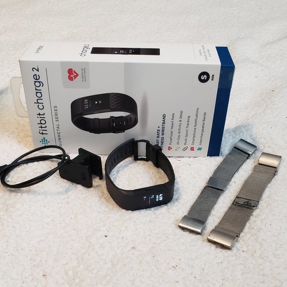 fitbit | Wearables | Fitbit Charge 2 Plus Two Flexible Metal  display picture 2